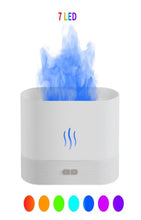 Load image into Gallery viewer, 7 Colorful Flame Mini Humidifier Aroma Diffuser