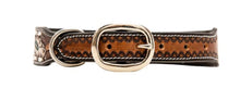 Load image into Gallery viewer, Hotshots Hand - Tooled Leather Dog Collar *Large*