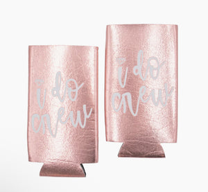I Do Crew Slim Drink Sleeve -2 Pack