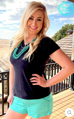Color Me Turquoise Shorts