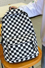 Load image into Gallery viewer, Checkered Backpack