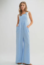 Load image into Gallery viewer, Casual Checkered Pocket Wide Leg Jumpsuit