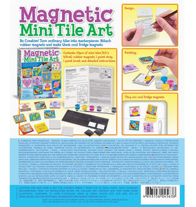 4M Magnetic Mini Tile Art Diy Paint Arts & Craft Magnet Kit