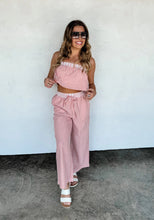 Load image into Gallery viewer, Seersucker Pant Set