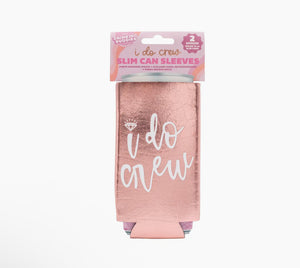 I Do Crew Slim Drink Sleeve -2 Pack