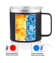 Load image into Gallery viewer, 14 Ounce Stainless Steel Thermal Mug