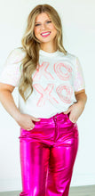 Load image into Gallery viewer, XOXO Sequins Puff Sleeve Top