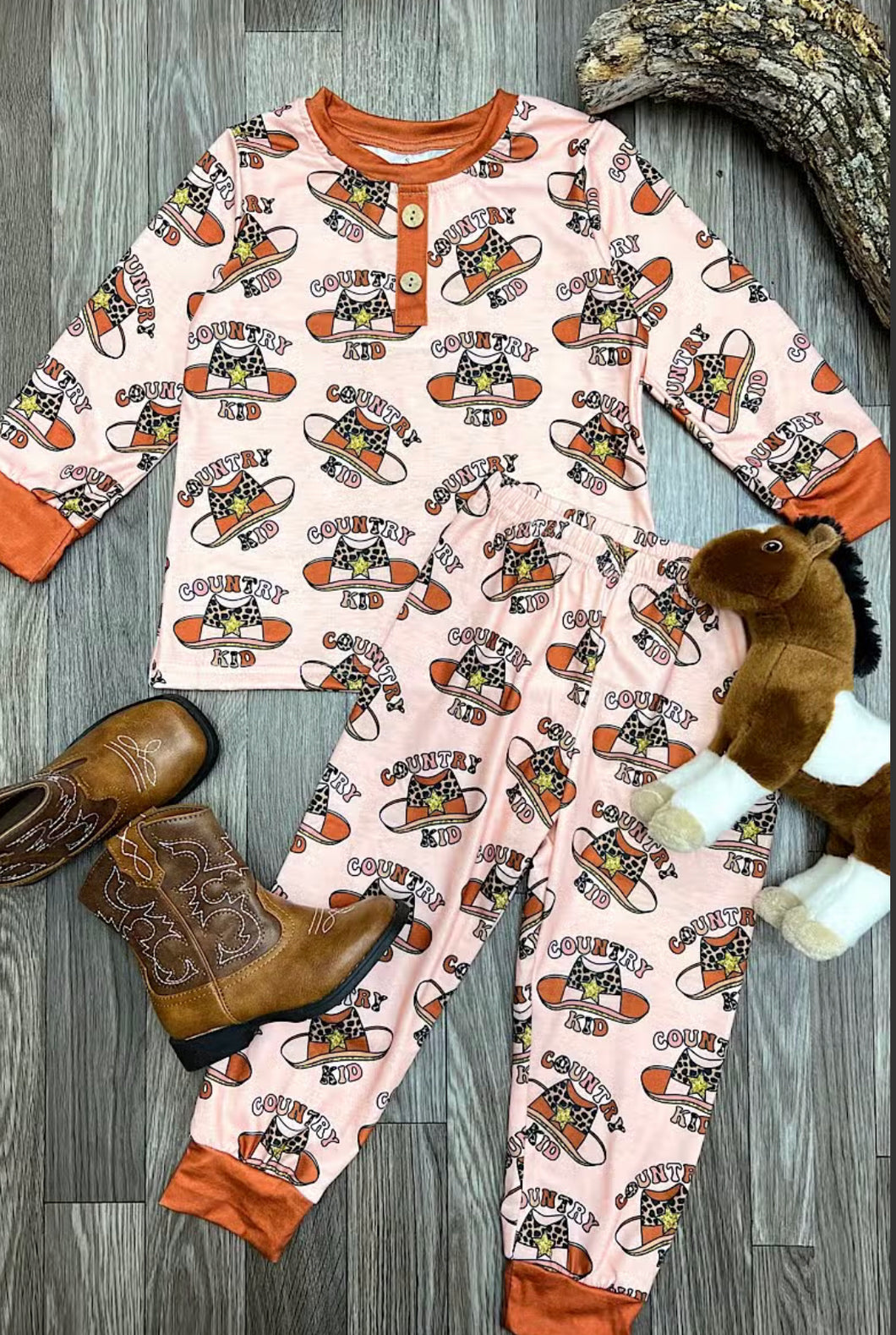 Country Kid Pajama Set
