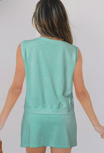 Load image into Gallery viewer, Mineral Wash Tank Top &amp; Split Skort Set
