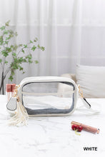 Load image into Gallery viewer, Stadium Approved Clear PU Crossbody Bag