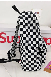 Checkered Backpack