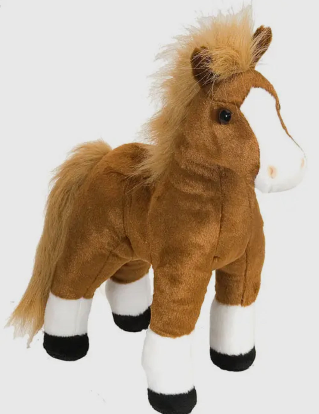 Brown Horse Standing Stuffed Animal 12