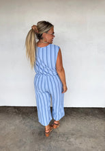 Load image into Gallery viewer, Calabasas Crop Pant Set - Blue