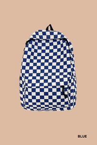 Checkered Backpack