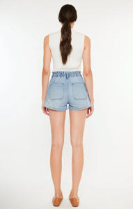 Kan Can Paper Bag Denim Shorts