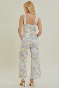 Floral Overalls