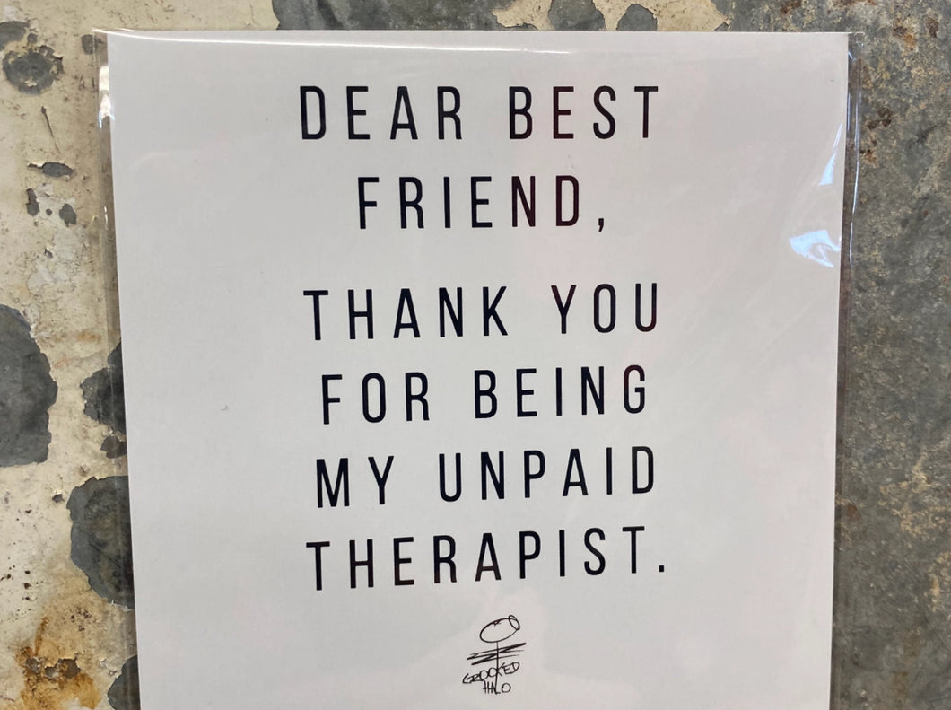 Unpaid Therapist Magent