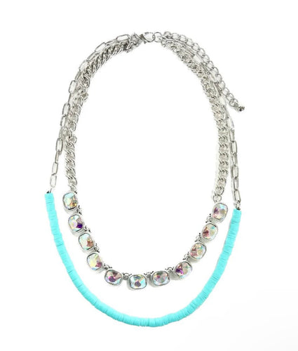 Most Adorable Turquoise Layered Necklace