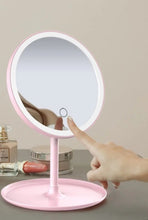 Load image into Gallery viewer, Magnifying LED Makeup Vanity Mirror