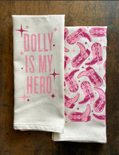 Load image into Gallery viewer, Dolly Is My Hero Kitchen Towel