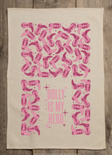 Load image into Gallery viewer, Dolly Is My Hero Kitchen Towel