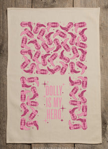 Dolly Is My Hero Kitchen Towel