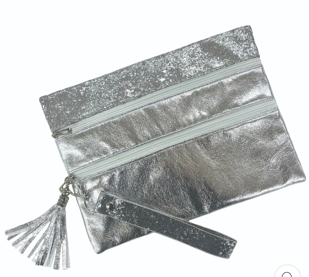 Most Luxurious Silver Sequin Bag