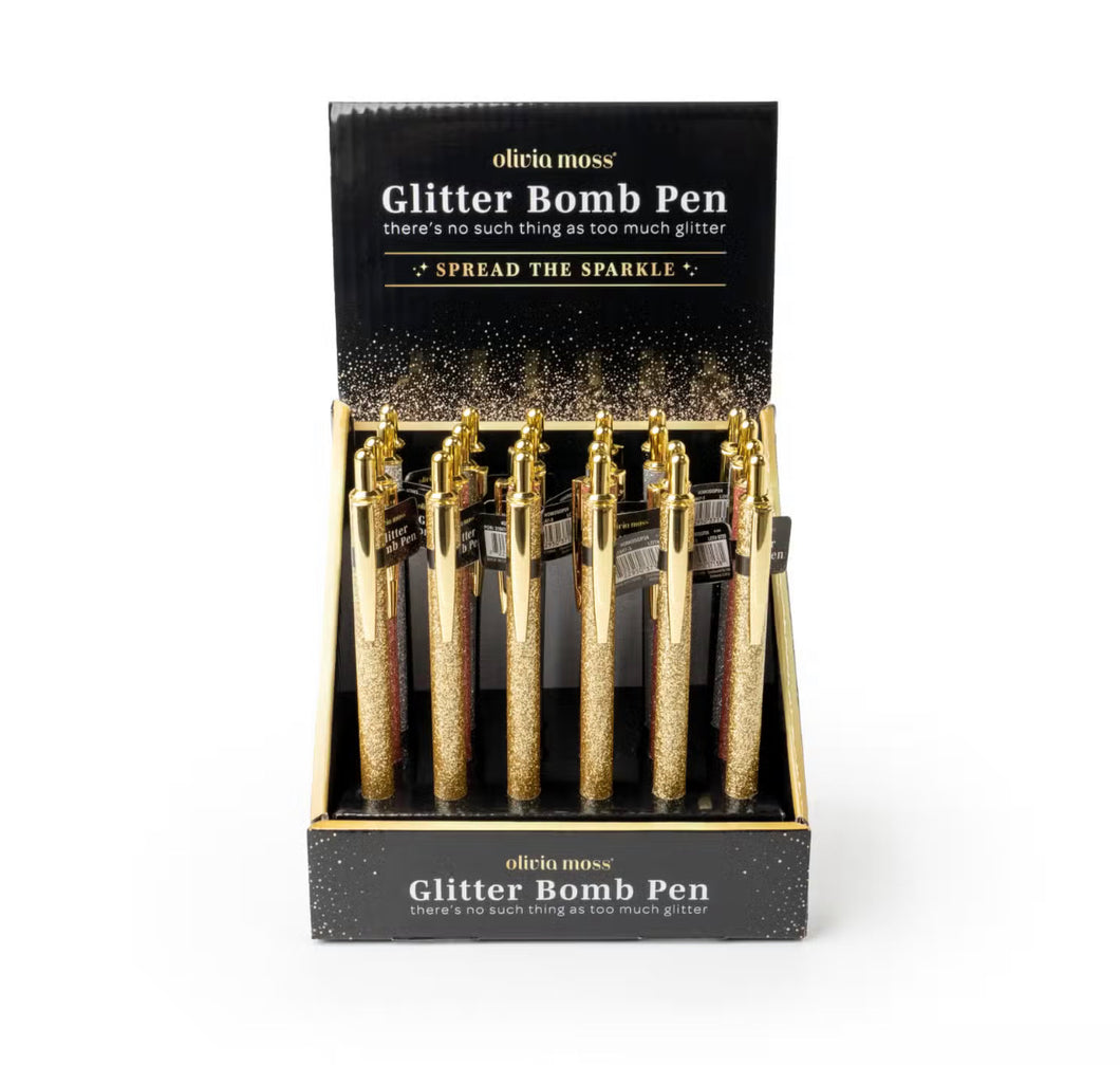 Olivia Moss Glitter Bomb Pen