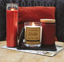 Load image into Gallery viewer, My Girlfriend I Hotter Than This Candle Soy Candle