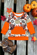 Load image into Gallery viewer, Highland Cow/ Fall Printed Boys Sweatshirt