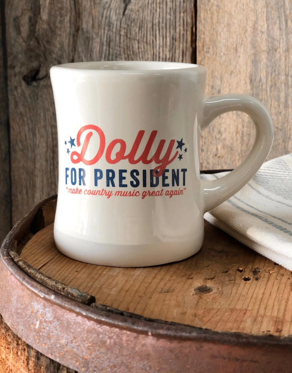 Dolly For President - Diner Mug