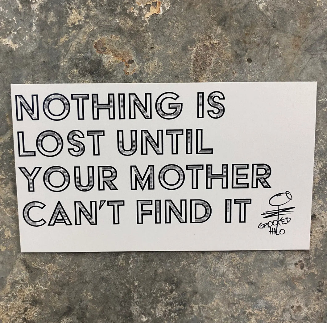 Nothing Is Lost Magnet