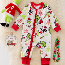 Load image into Gallery viewer, Girls Christmas Character Printed Baby Onesie