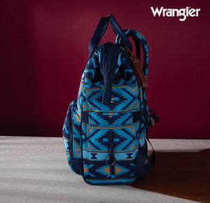 Wrangler Aztec Printed Callie Backpack / Diaper Bag