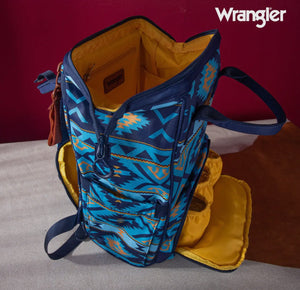 Wrangler Aztec Printed Callie Backpack / Diaper Bag