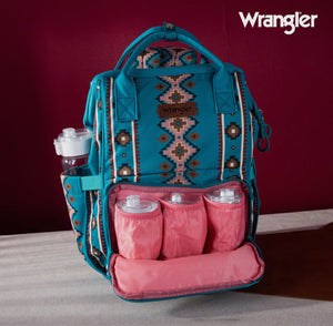 Wrangler Aztec Printed Callie Backpack / Diaper Bag