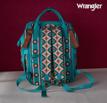 Load image into Gallery viewer, Wrangler Aztec Printed Callie Backpack / Diaper Bag