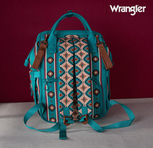 Wrangler Aztec Printed Callie Backpack / Diaper Bag