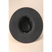 Load image into Gallery viewer, Flat Brim Boho Pattern Band Fedora Hat