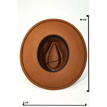 Load image into Gallery viewer, Tribal Boho Design Strap Fedora Hat- Ivory