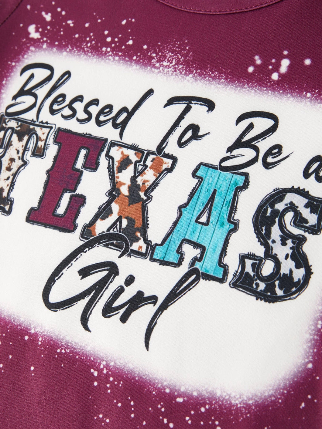 Blessed To Be A Texas Girl Little Girls Romper