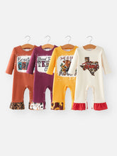 Load image into Gallery viewer, Blessed To Be A Texas Girl Little Girls Romper