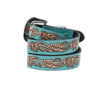 Load image into Gallery viewer, Canyon Shadow Hand-tooled Belt