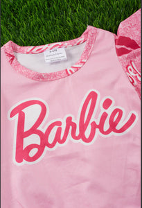 Character Printed Girls Baby Onesie With Angel Sleeves