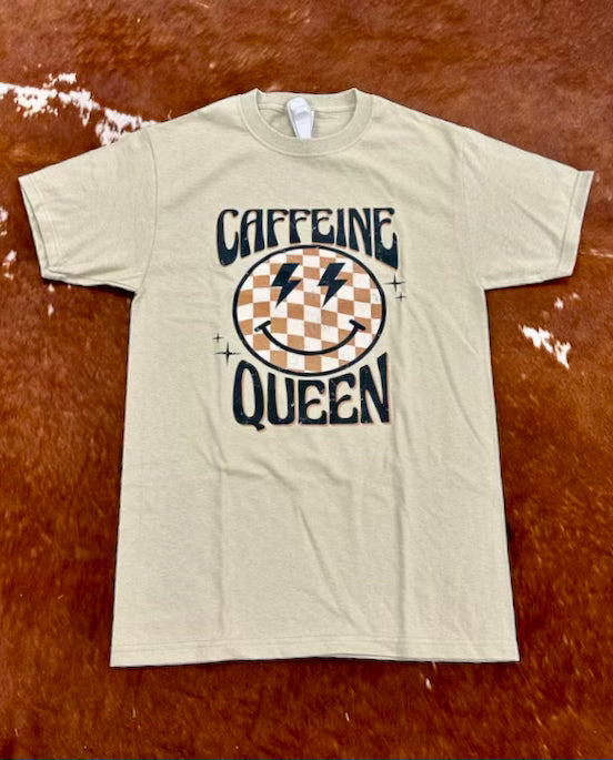 Caffeine Queen Graphic Tee