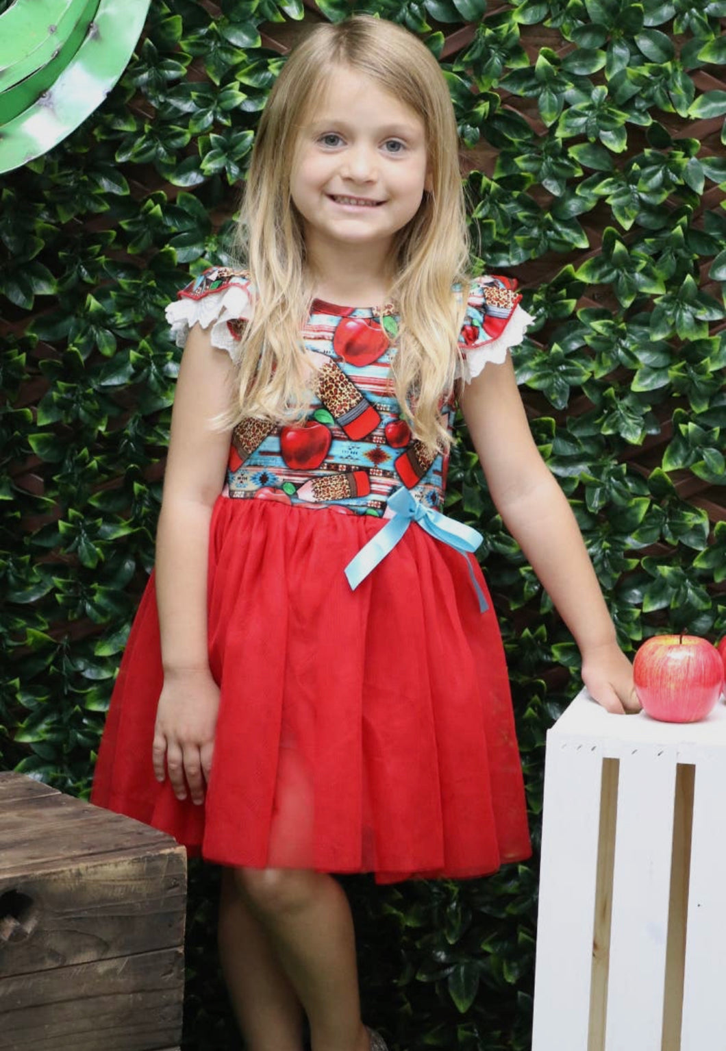Back To School & Red Tulle Dress