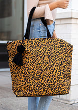 Load image into Gallery viewer, Leopard Print Tote