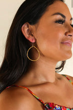 Load image into Gallery viewer, Sprinkled With Love Yellow Beaded Hoops