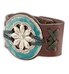 Desert Bloom Wrist Cuff Bracelet