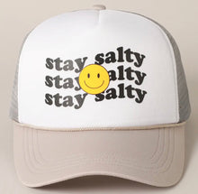 Load image into Gallery viewer, Stay Salty Foam Trucker Cap